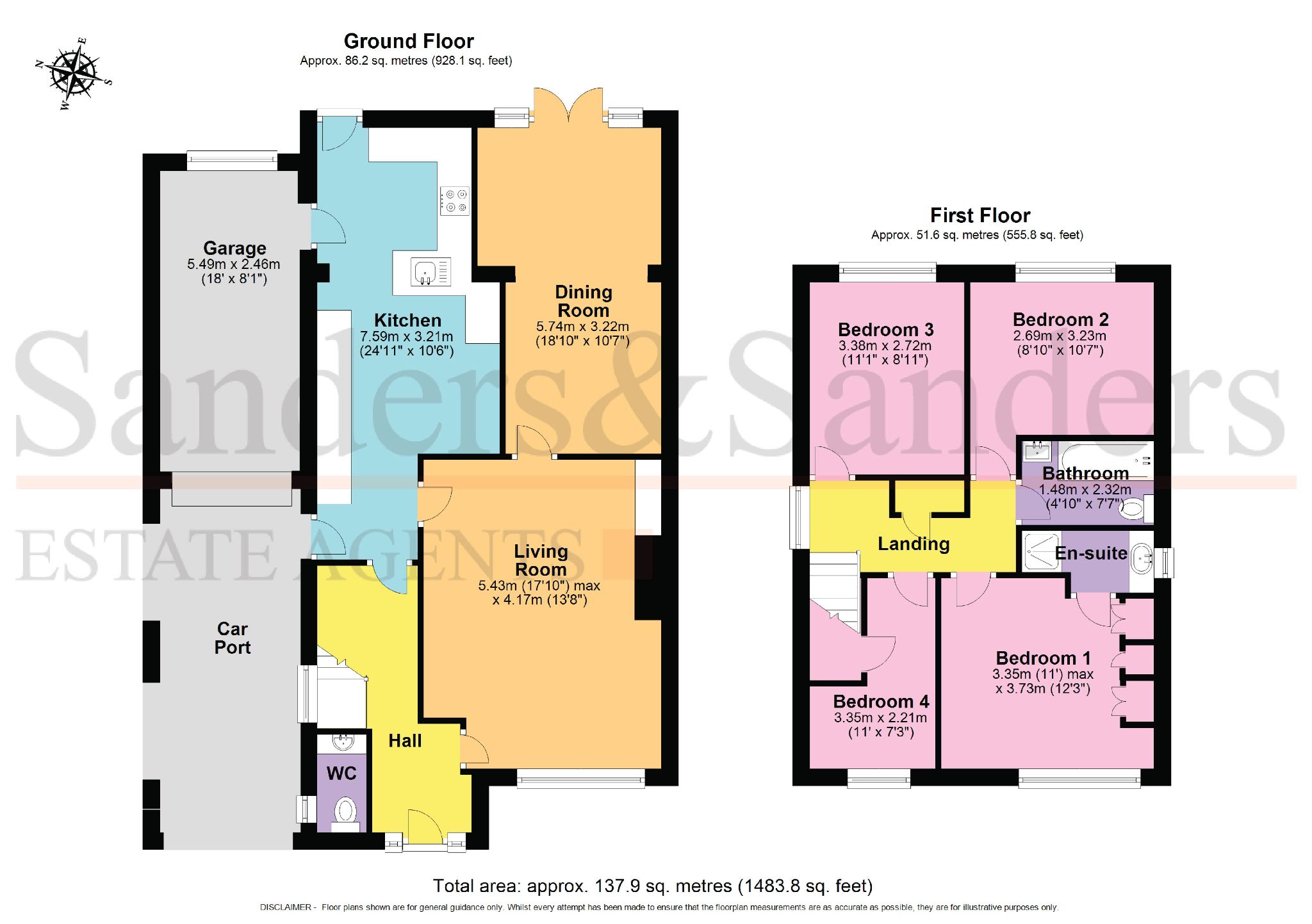 5 Roebuck Park, Alcester floorplan