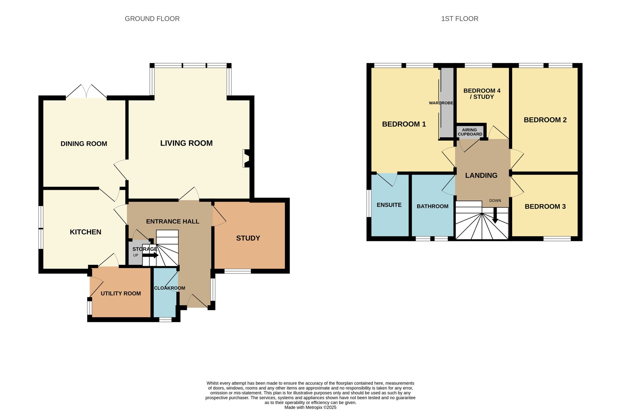 5 Highfields Mead, Chelmsford floorplan