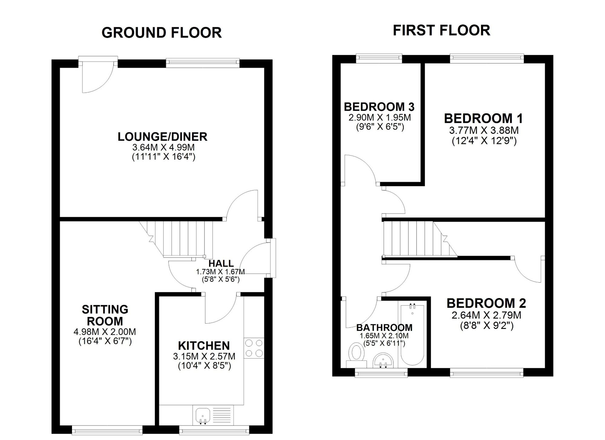 20 Heol Castell Coety, Bridgend floorplan