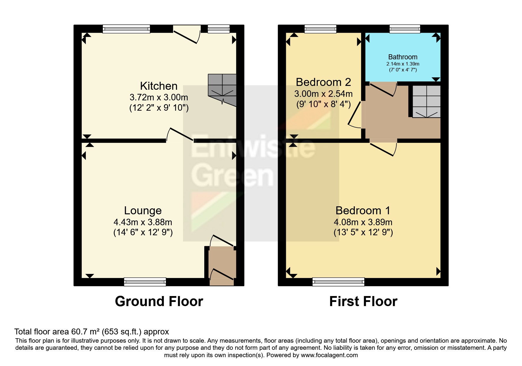 20, Plumpton Road, Preston floorplan