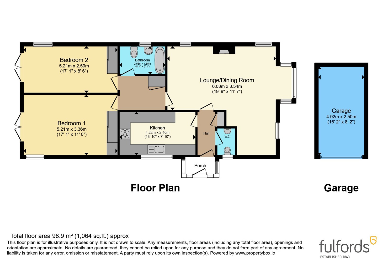 50, Tor Gardens, Newton Abbot floorplan