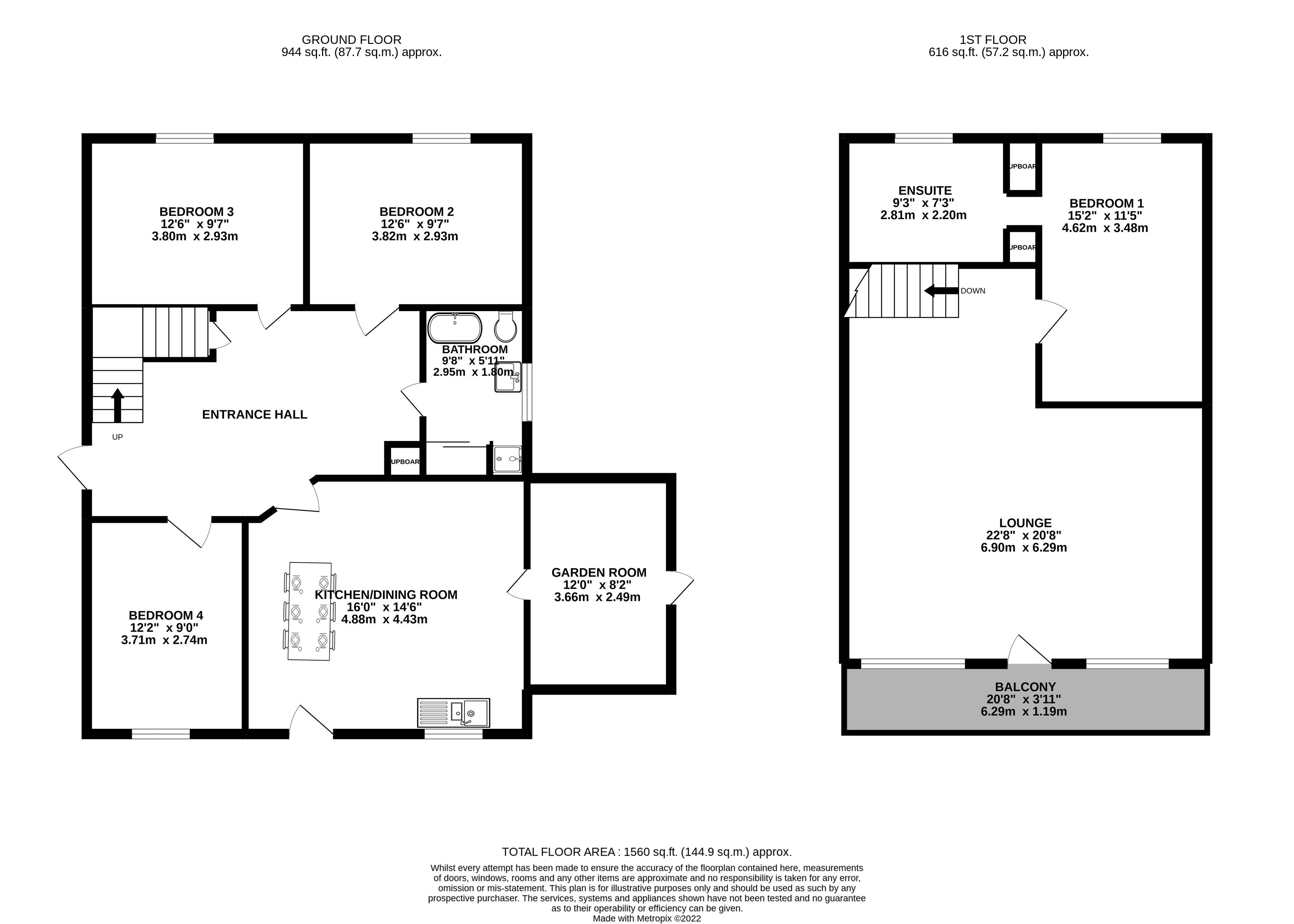 Rothbury Road, Longframlington, Morpeth NE65, 4 bedroom detached house