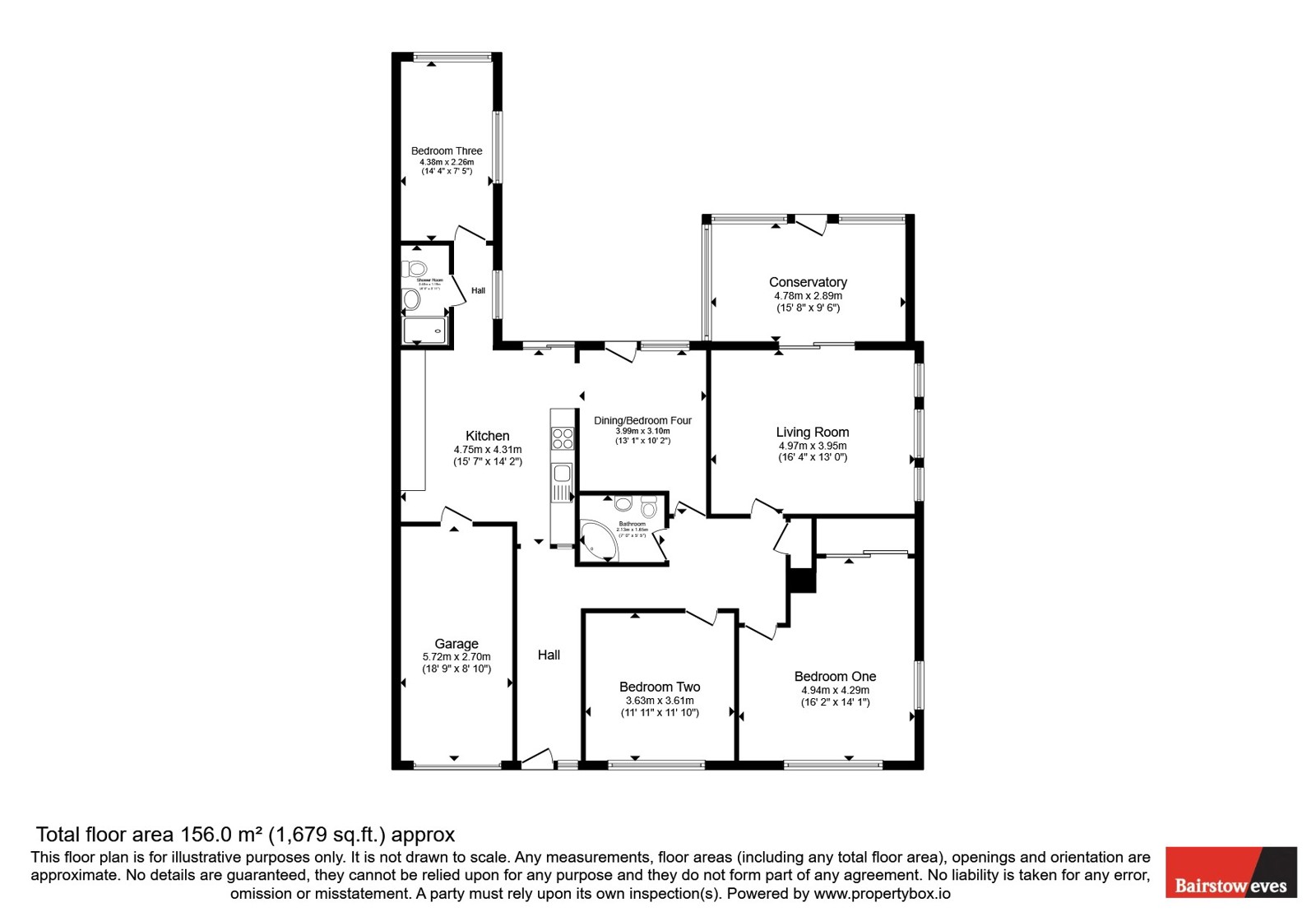 306, Point Clear Road, Clacton-on-Sea floorplan