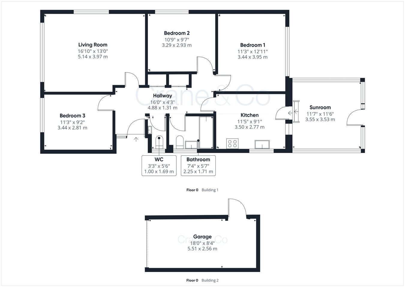 14, Milland Road, Hailsham floorplan