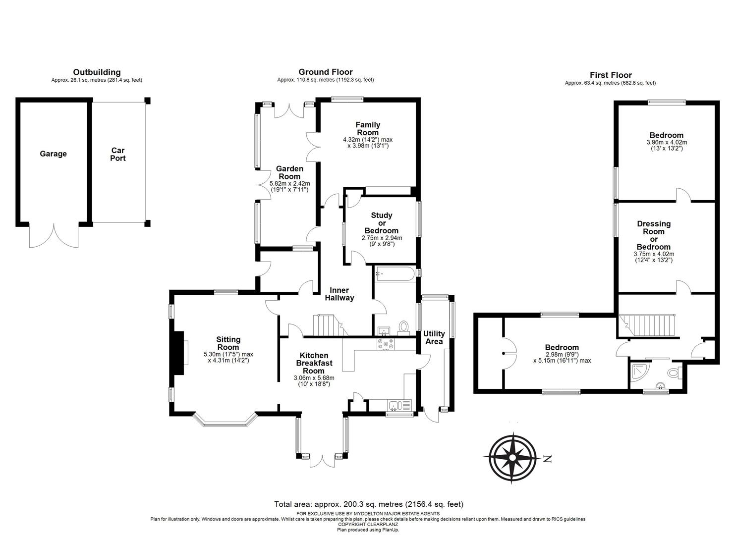 Houghton Road, Houghton, Stockbridge SO20, 4 bedroom detached house for
