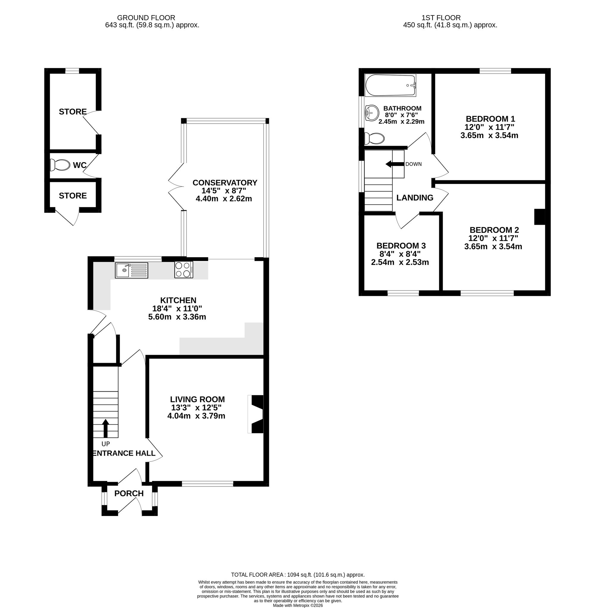 135 Remer Street, Crewe floorplan