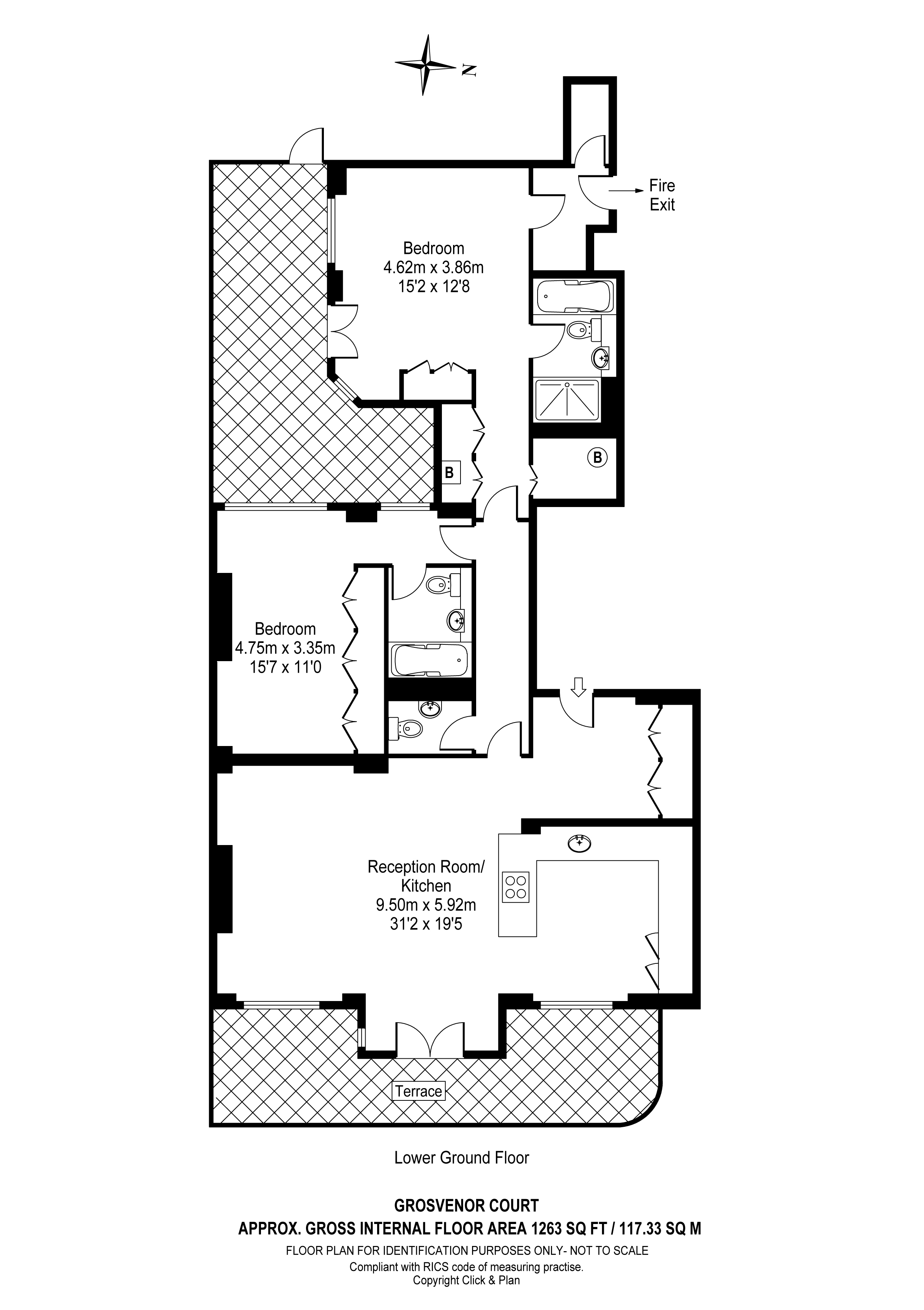 2 Bedrooms Flat to rent in Sloane Street, London SW1X