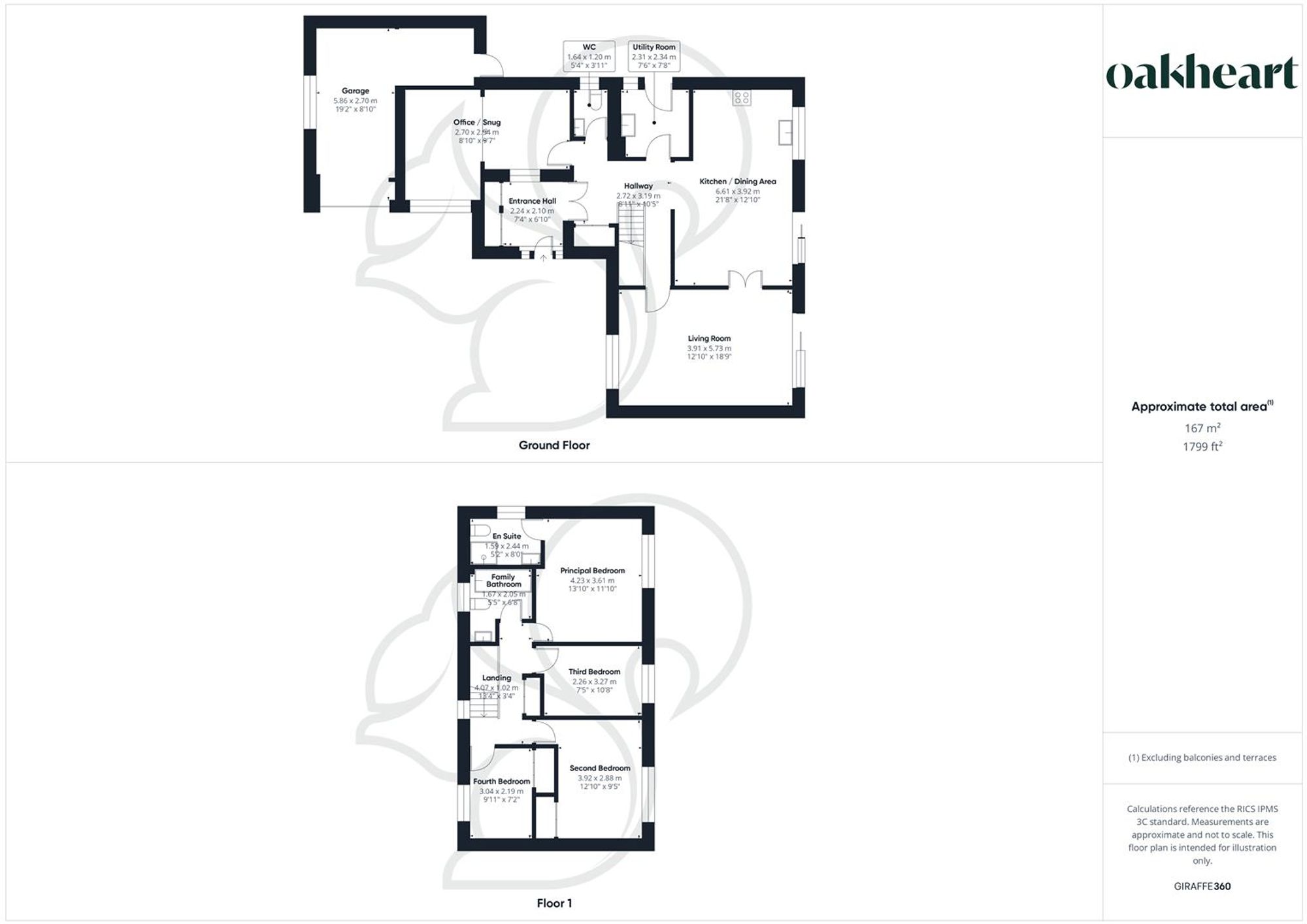 95 Oakwood Avenue, Colchester floorplan
