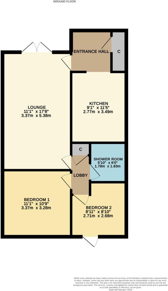 21, Ridsdale, Hull floorplan