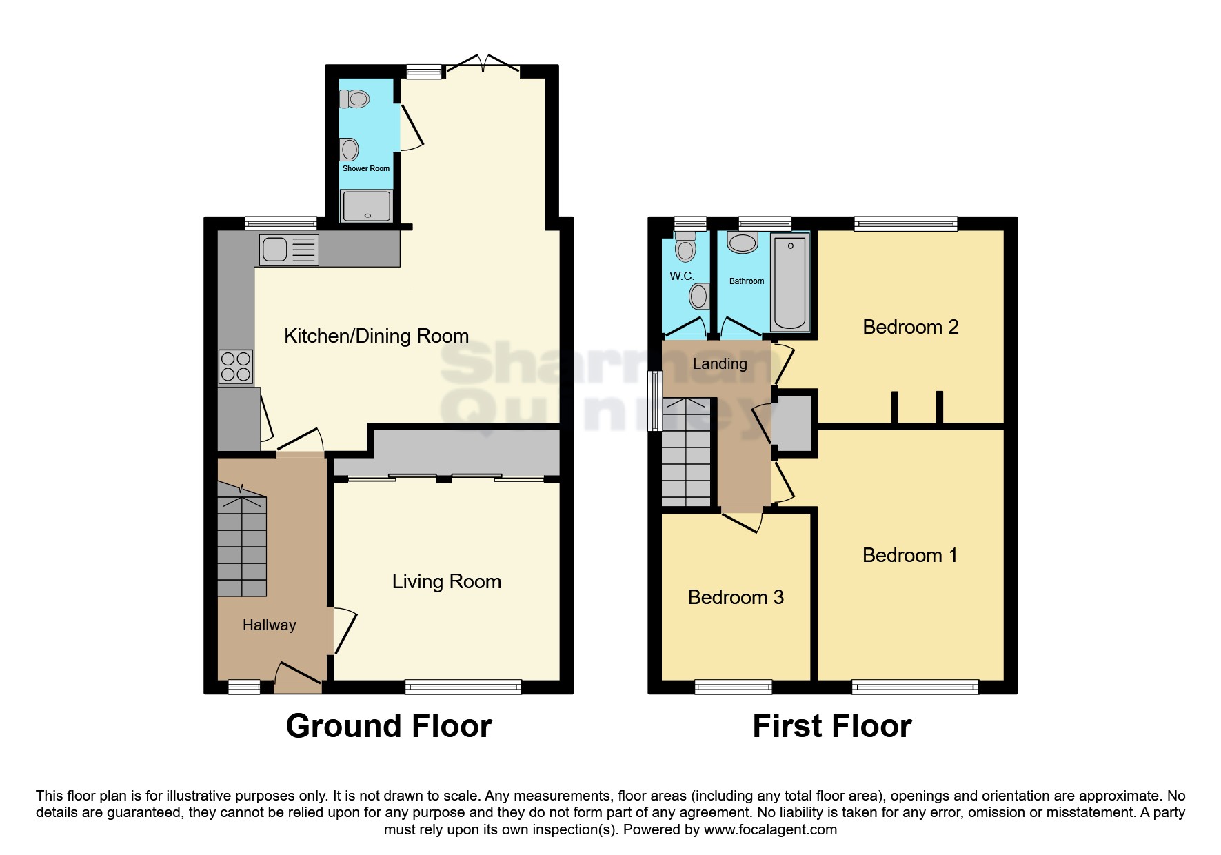 9, Waterloo Close, Huntingdon floorplan