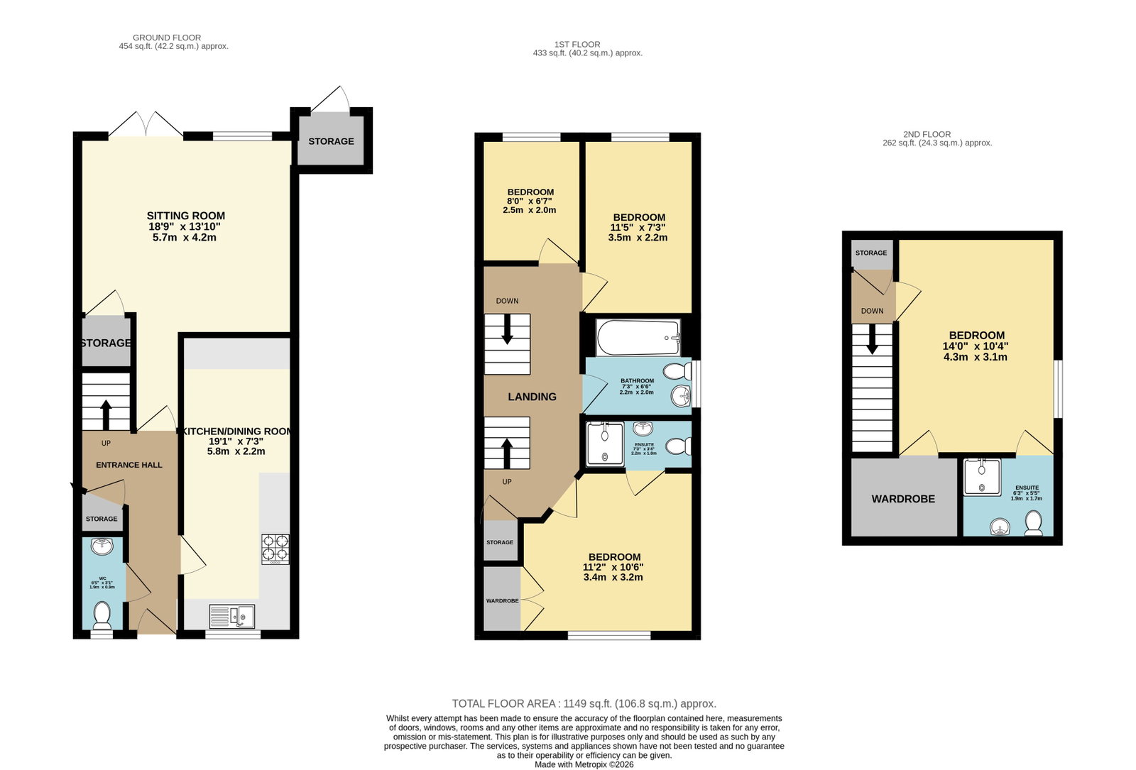 61, Hindmarch Crescent, Southampton floorplan