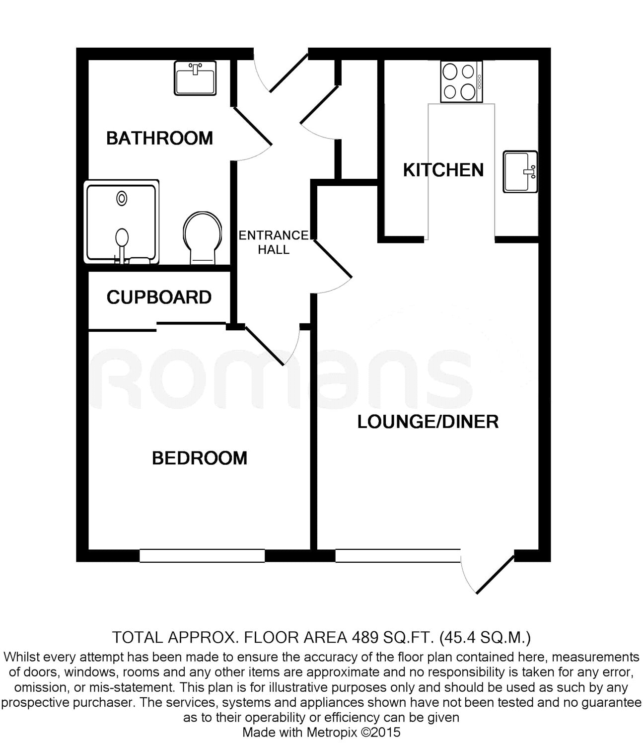 1 Bedrooms Flat to rent in High Street, Sandhurst GU47