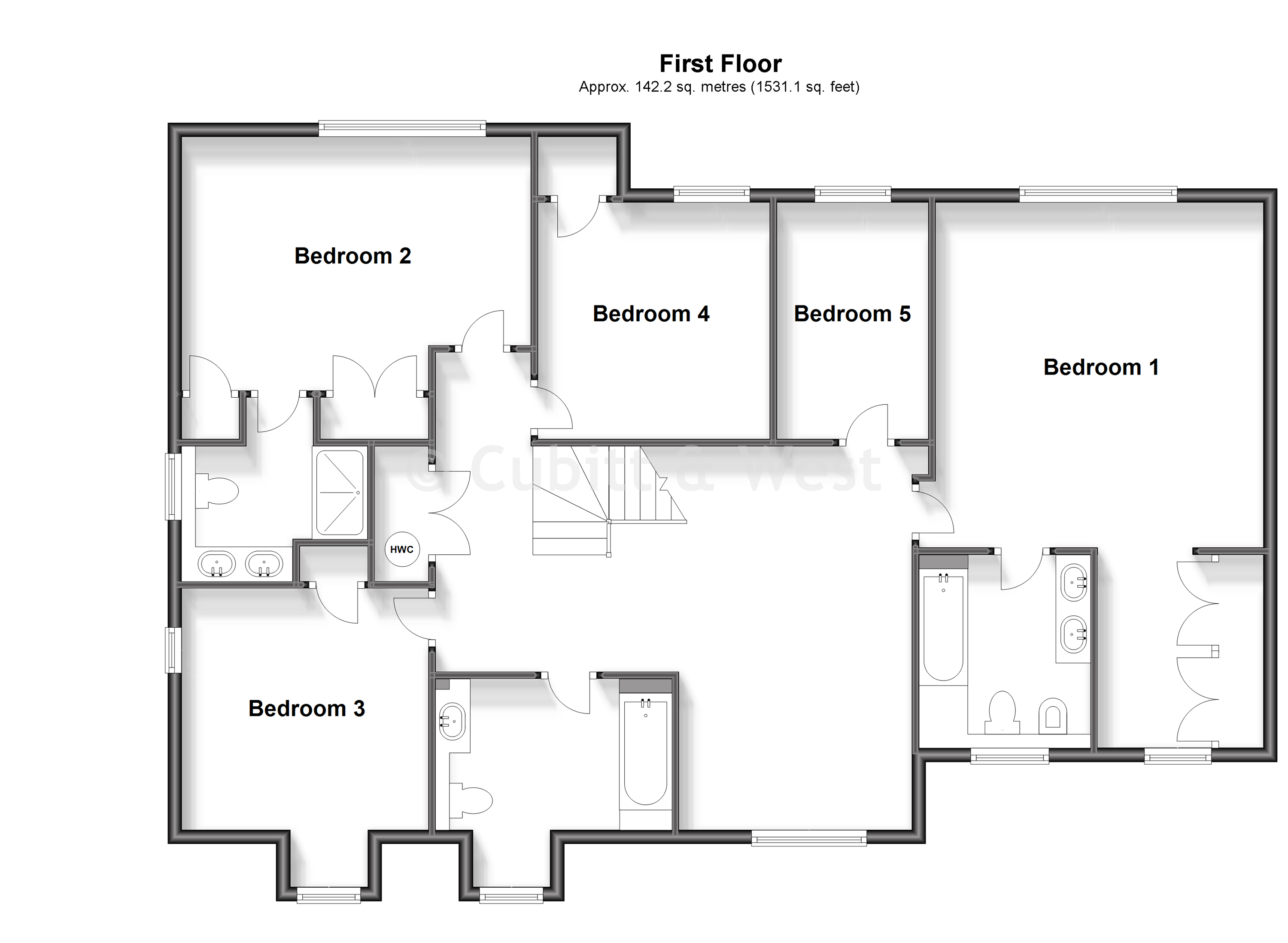Watergate, The Warren, Kingswood floorplan
