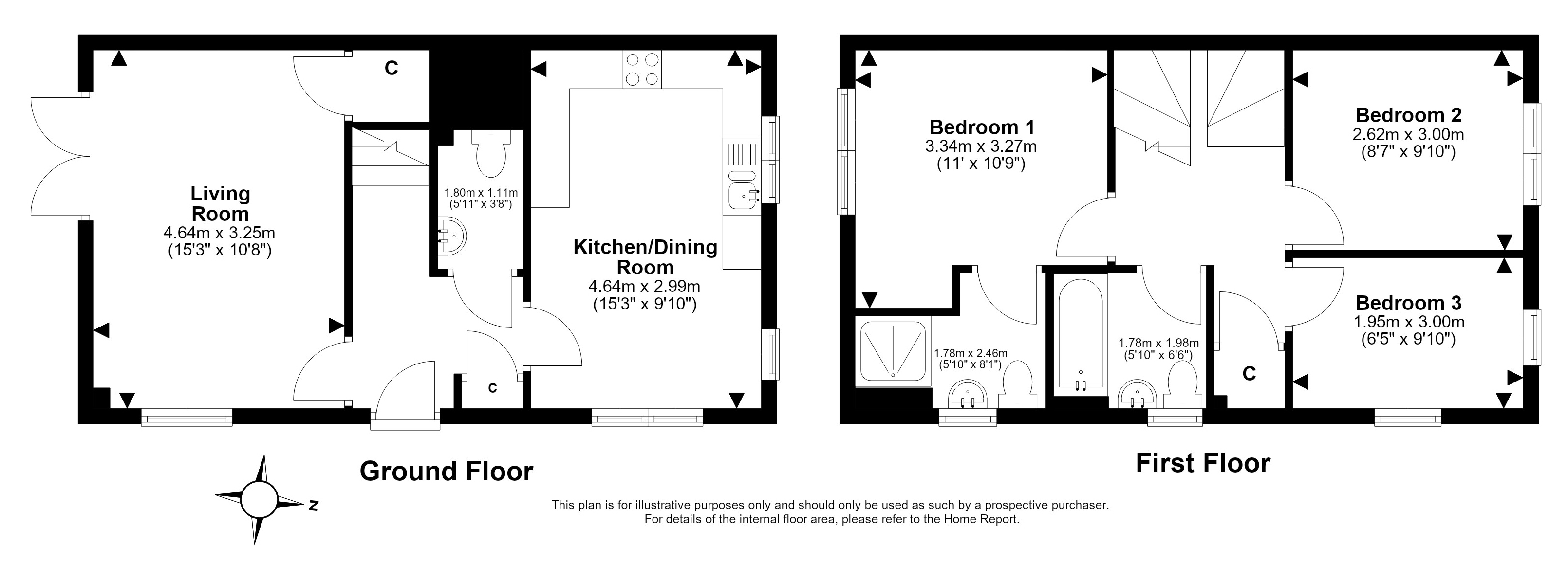 Hays Walk, Haddington floorplan