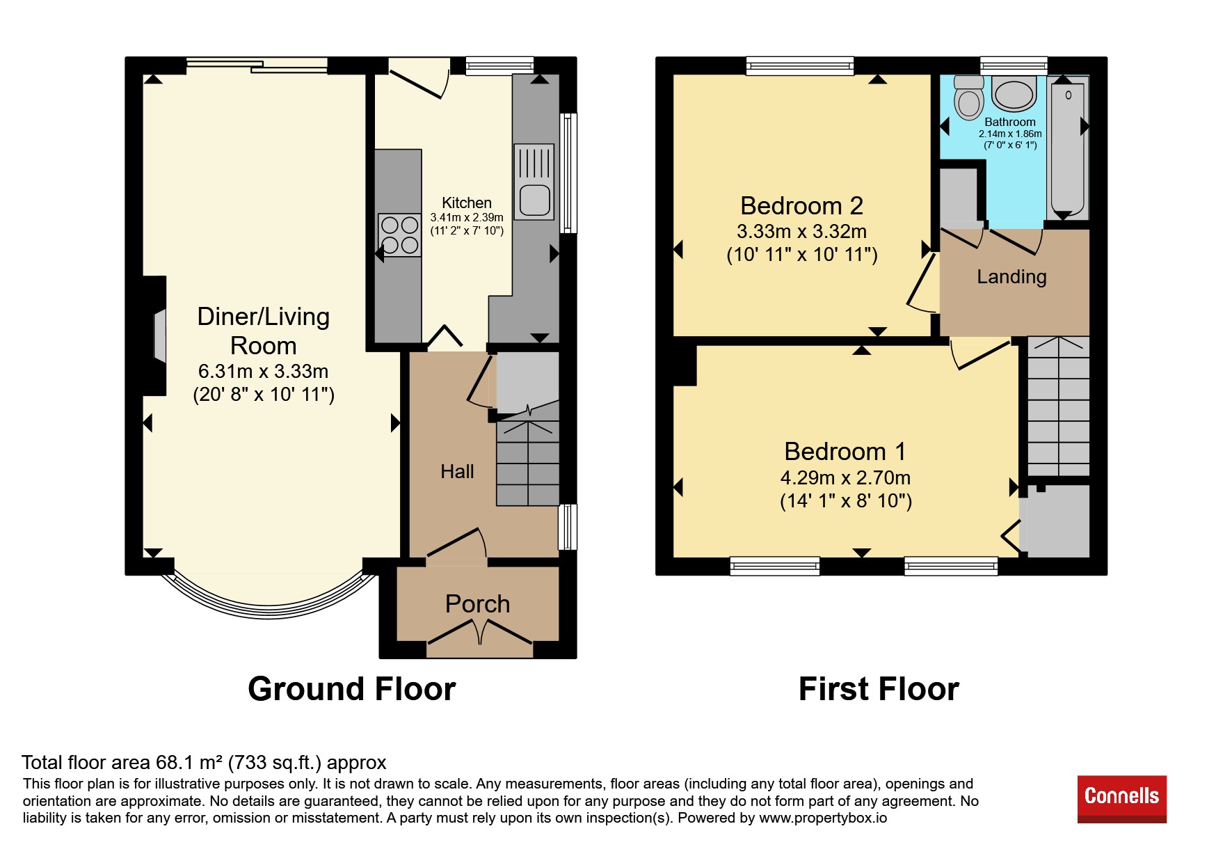 155, Coronation Road, Wednesbury floorplan