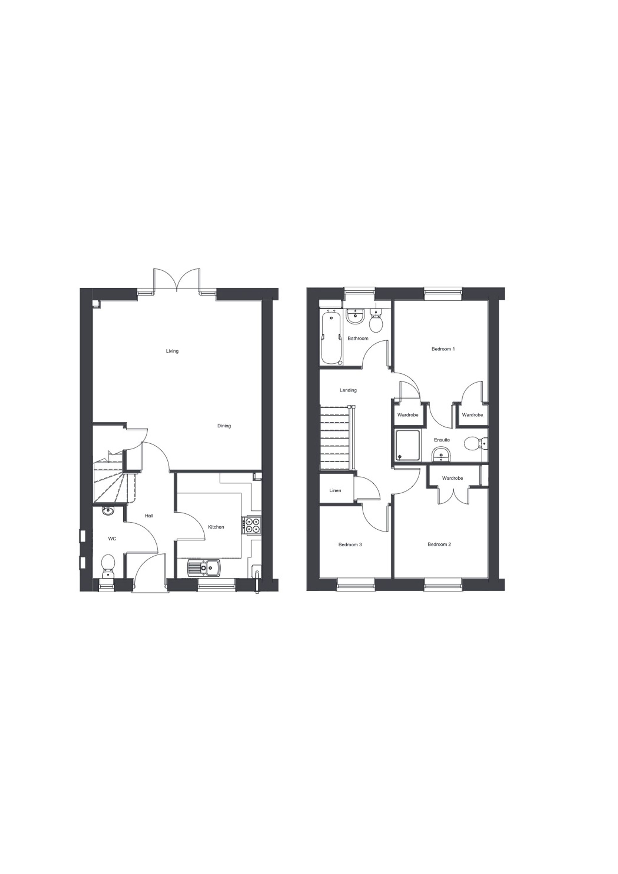 The Beaufort Castle Meadows, Eccleshall floorplan