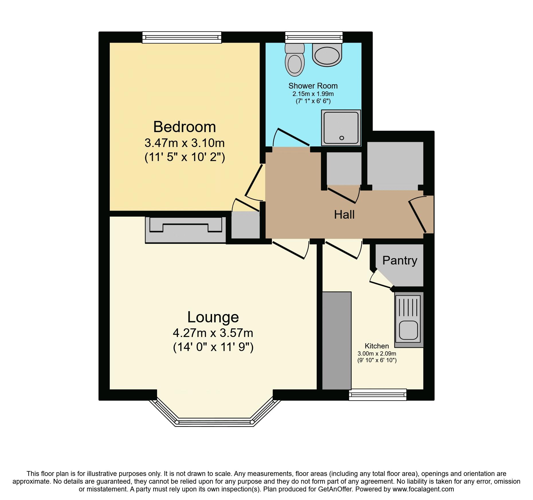 Bradwell Lane, NewcastleUnderLyme ST5, 1 bedroom flat for sale