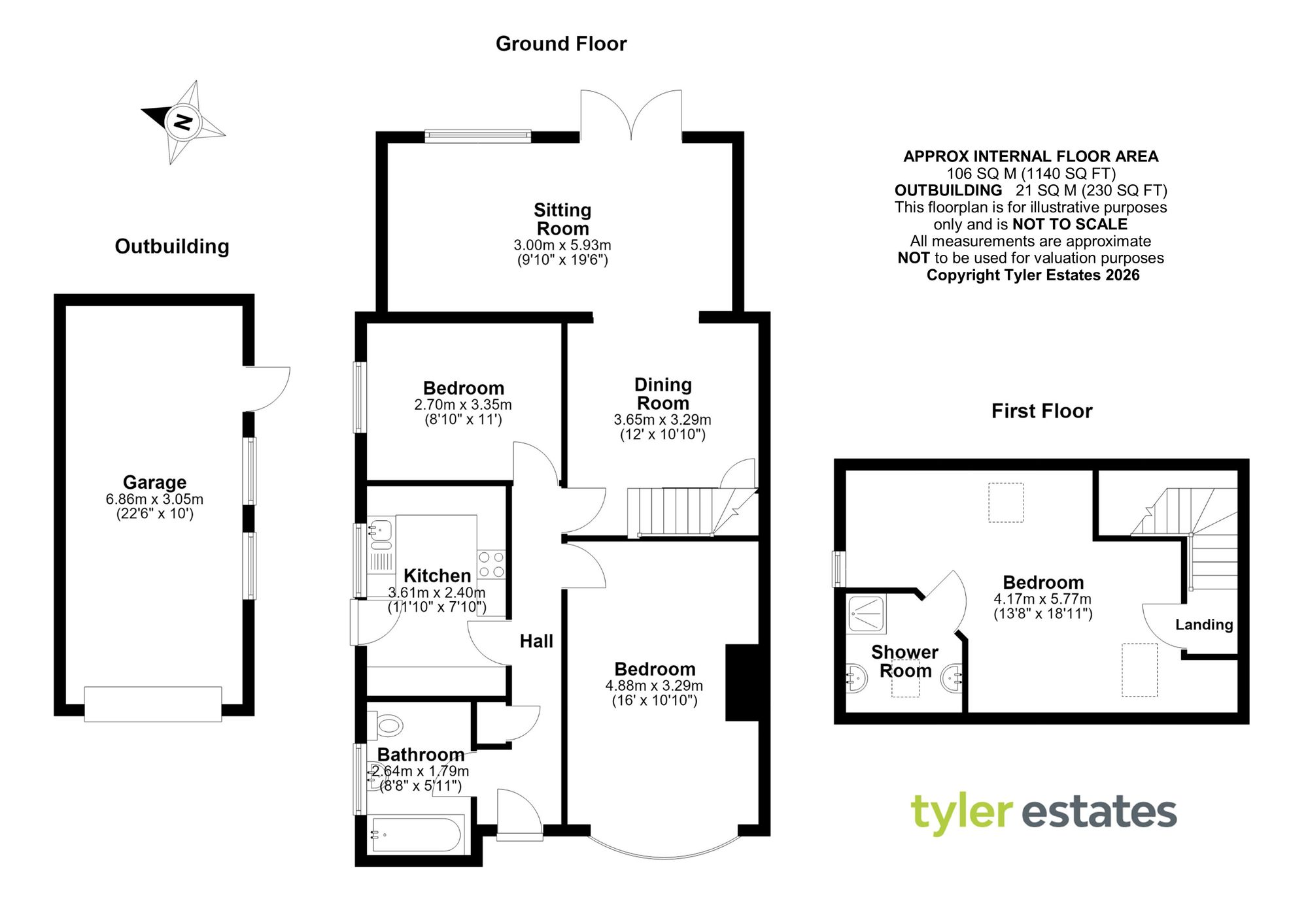 5 Briar Close, Billericay floorplan