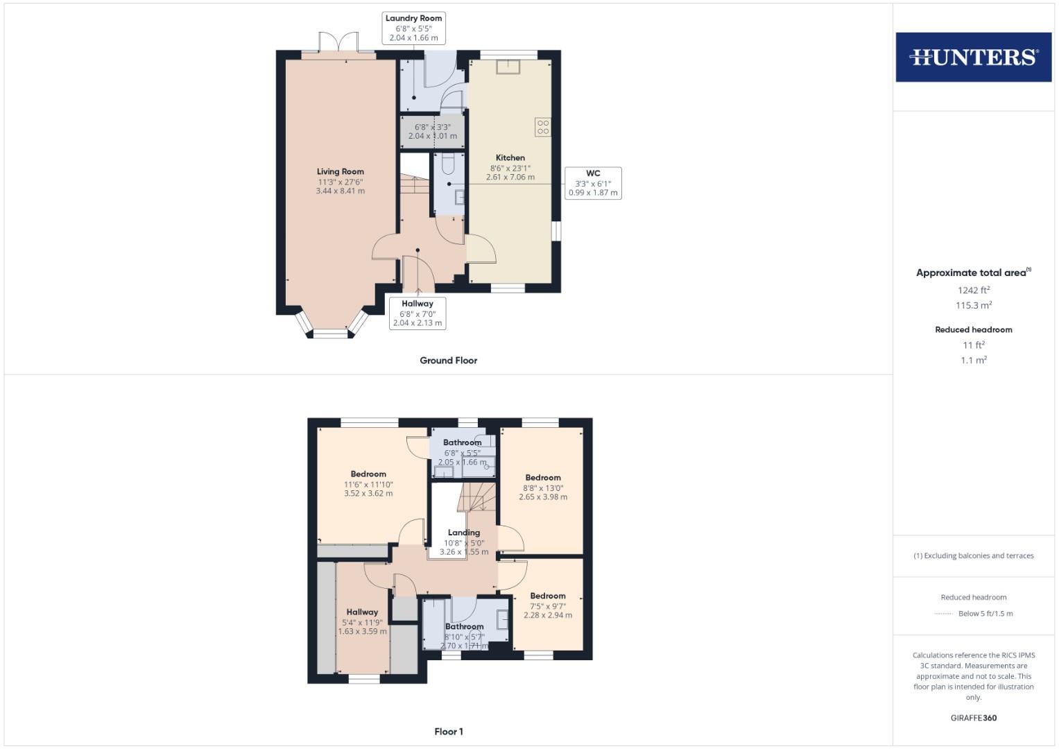 17, Mill Meadows Lane, Filey floorplan