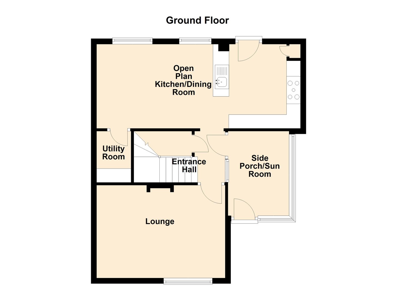 17, Berllan Deg, Aberaeron floorplan