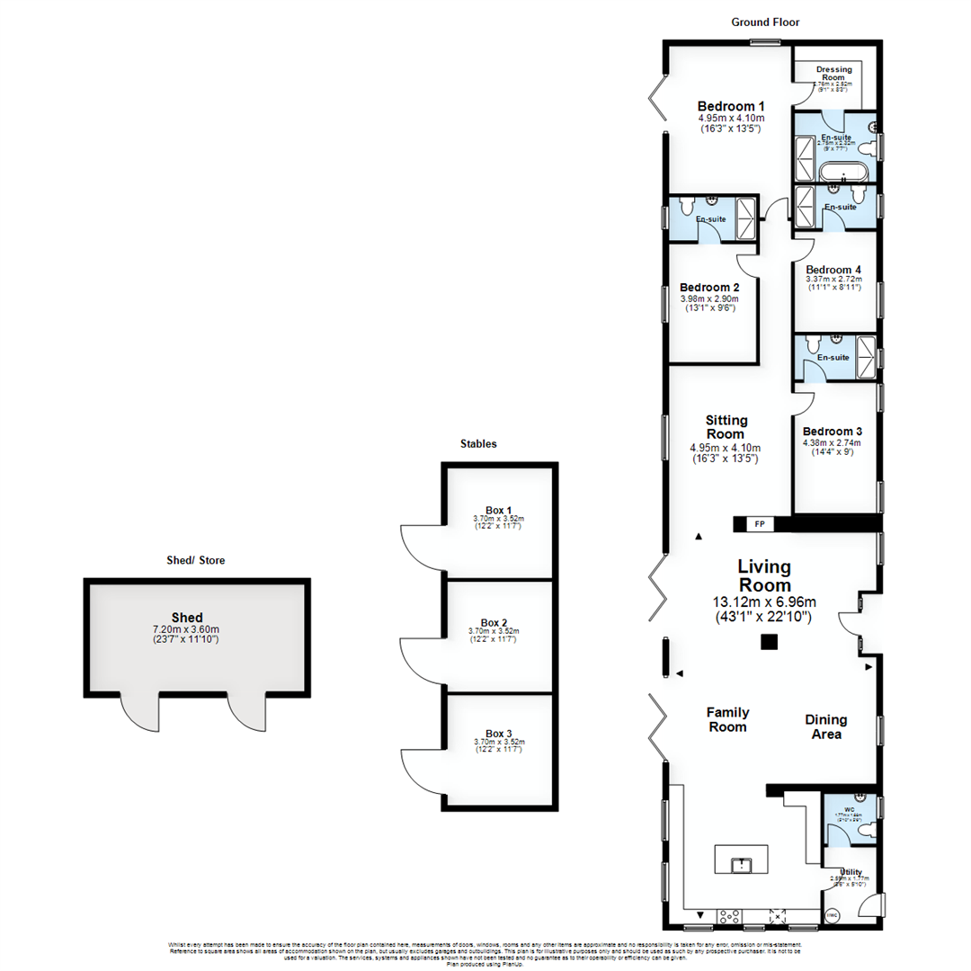 The Forge, Woburn Road, Lidlington floorplan