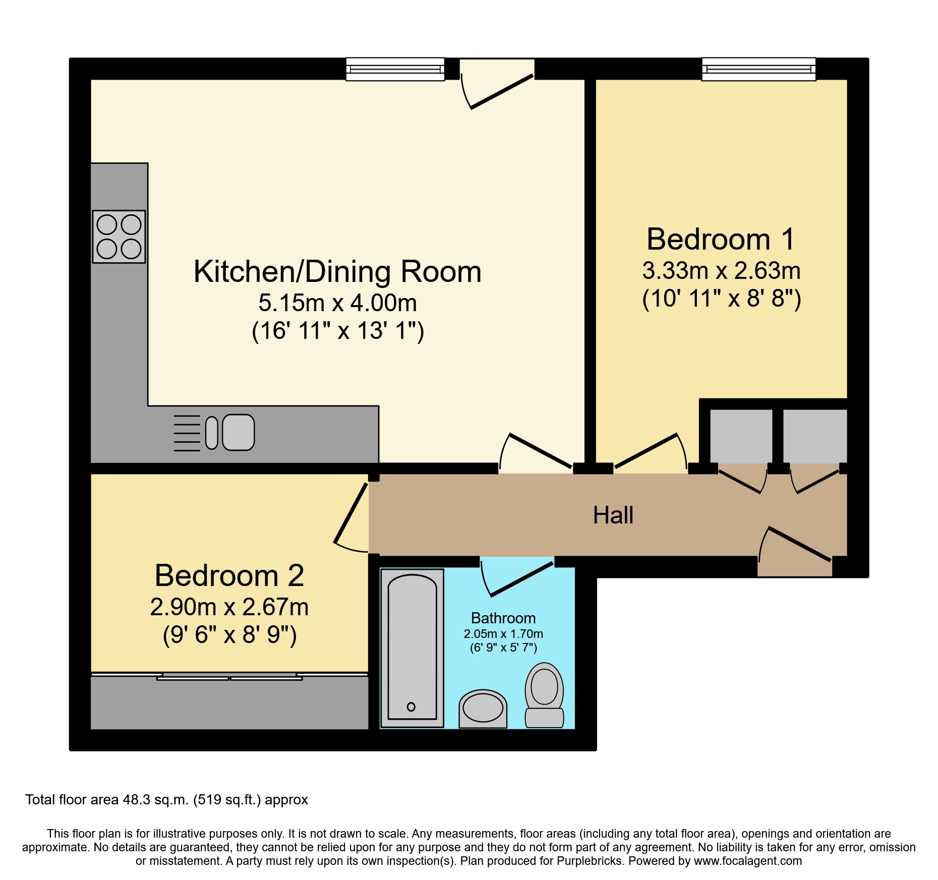 Grove Road, Hitchin SG4, 2 bedroom flat for sale 62147313 PrimeLocation