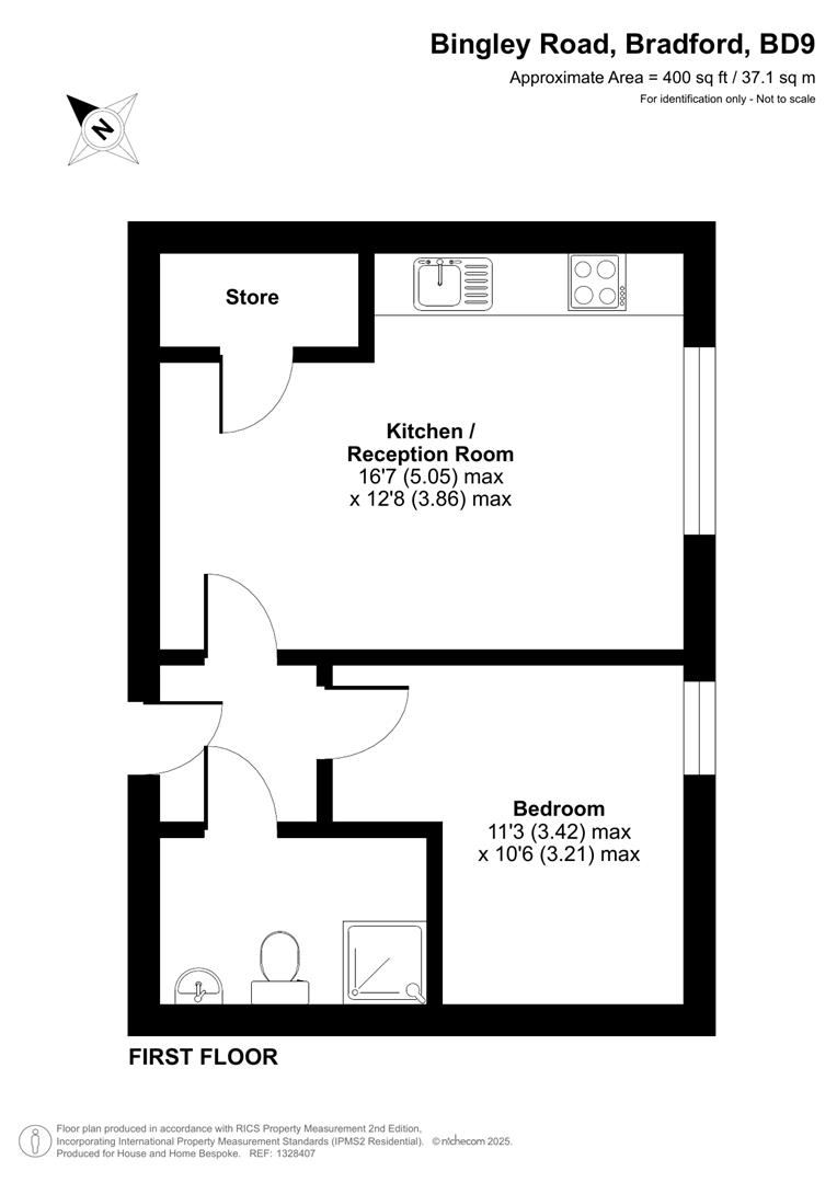G37 / 5 The Printworks, Bingley Road, Bradford floorplan