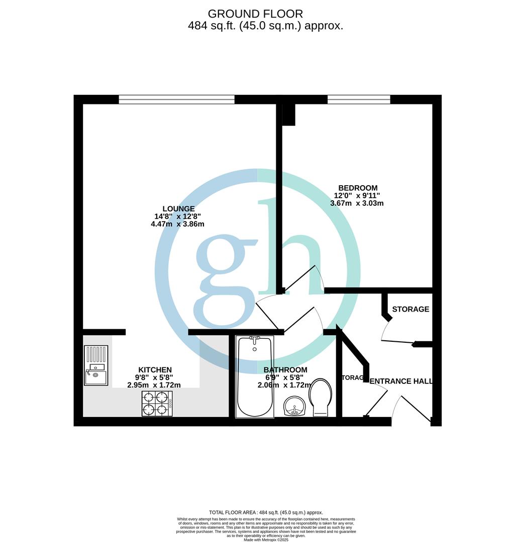 14 Adstock Court, 39, Coleridge Drive, Ruislip floorplan