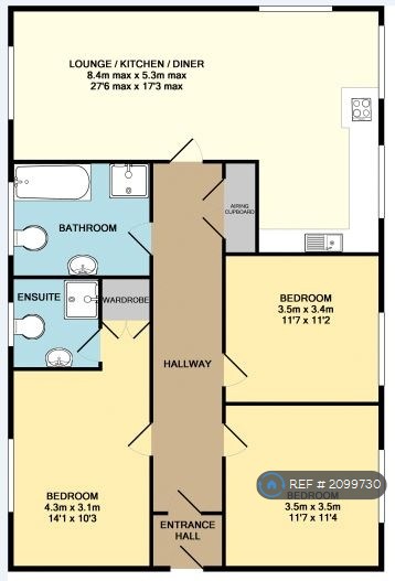 Woodall Close, Middleton, Milton Keynes floorplan