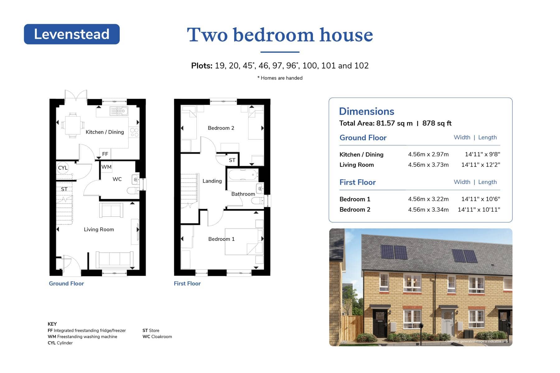 Plot 102, Showell Nursery, Nursery Road, Chippenham floorplan