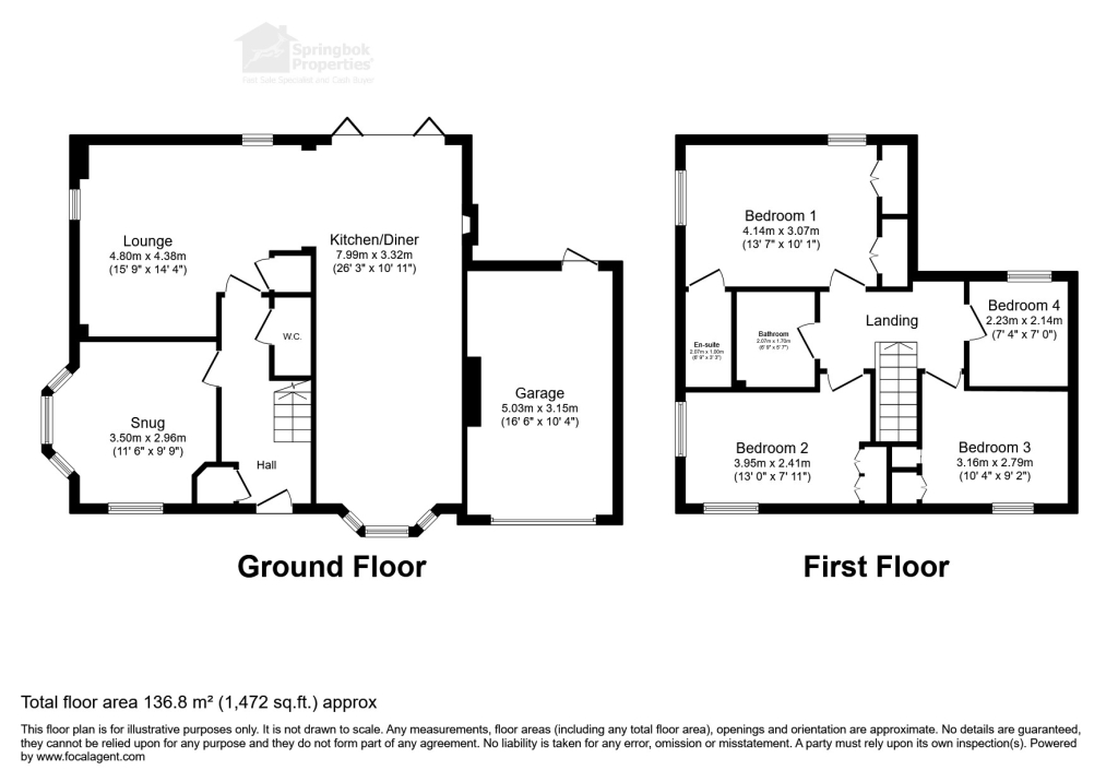16, Colmanton Grove, Deal floorplan