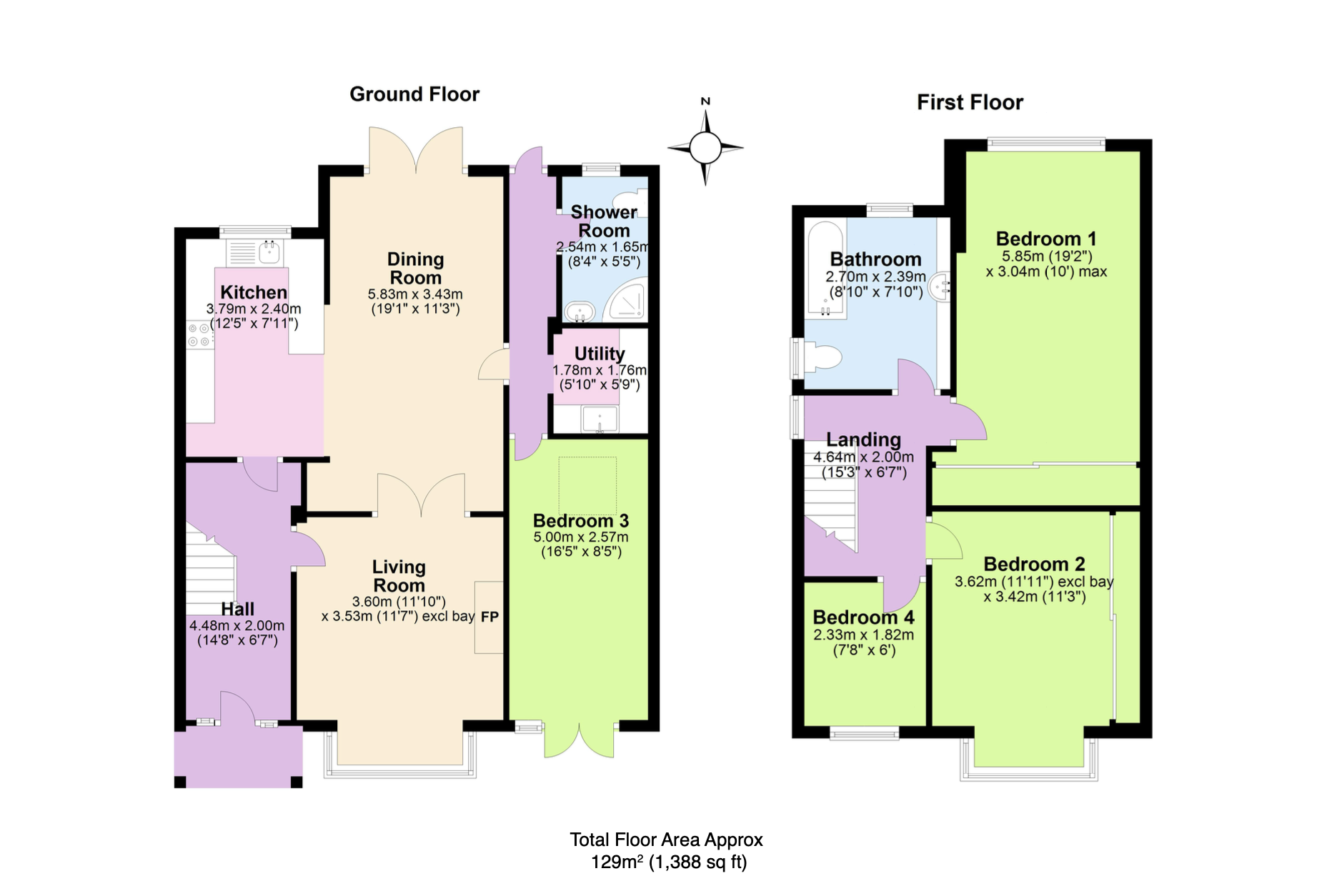 10, Hill Road, Swanage floorplan