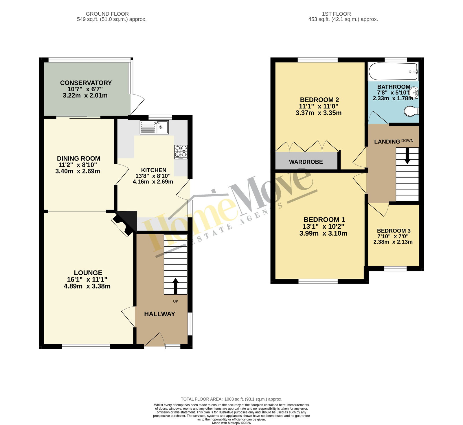 18, Highgate Avenue, Leicester floorplan