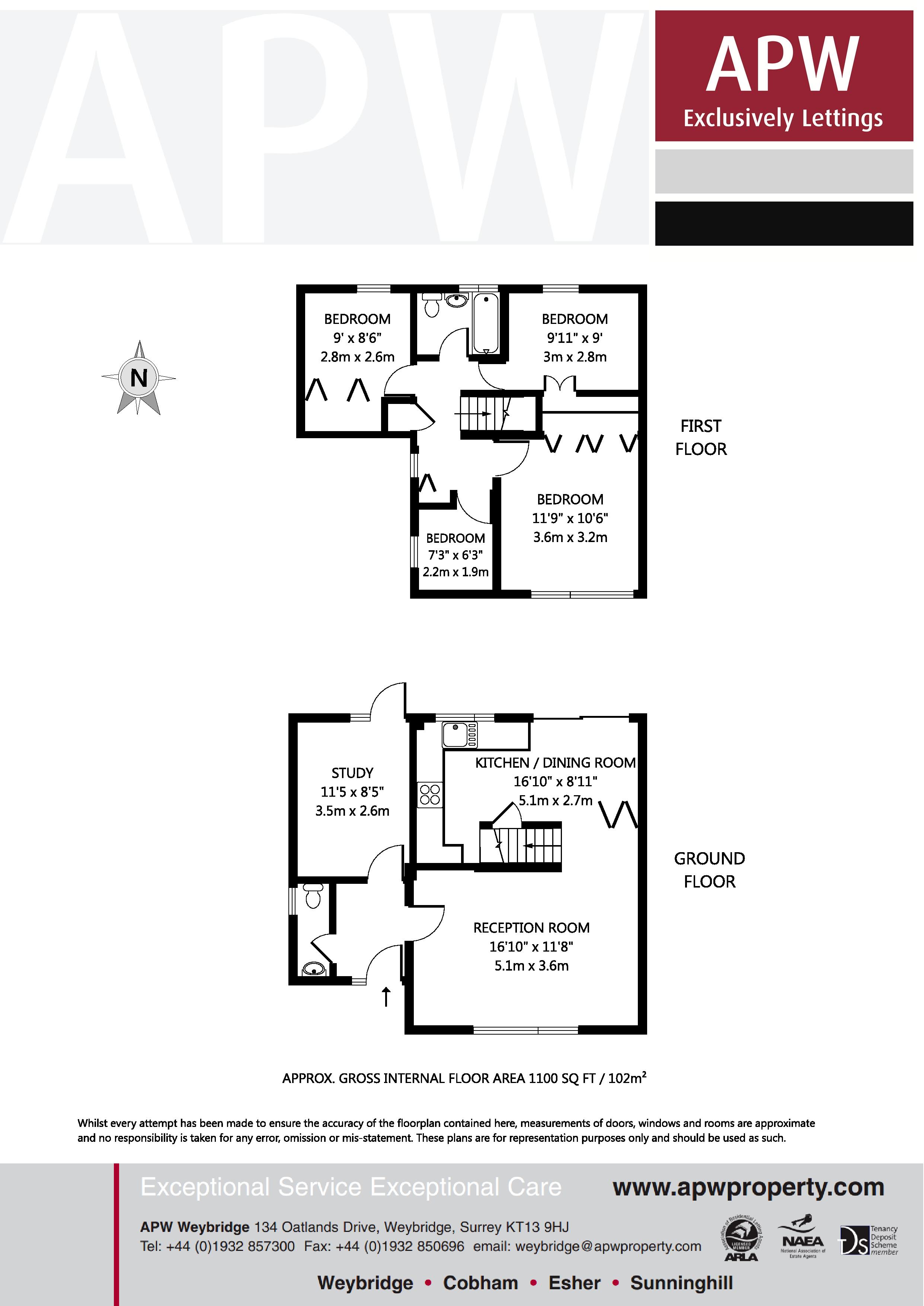 4 Bedrooms End terrace house to rent in Holme Chase, Weybridge KT13