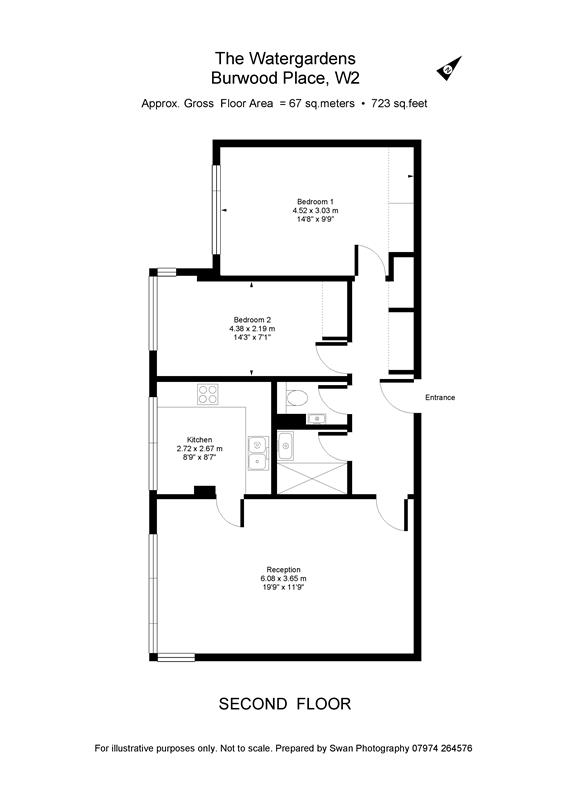 333, THE WATER GARDENS, London floorplan