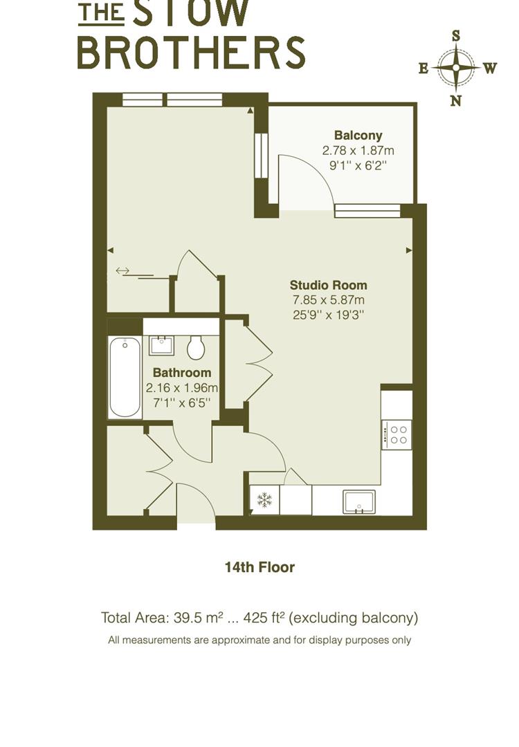93 Riders Tower, 39, Track Street, Walthamstow floorplan