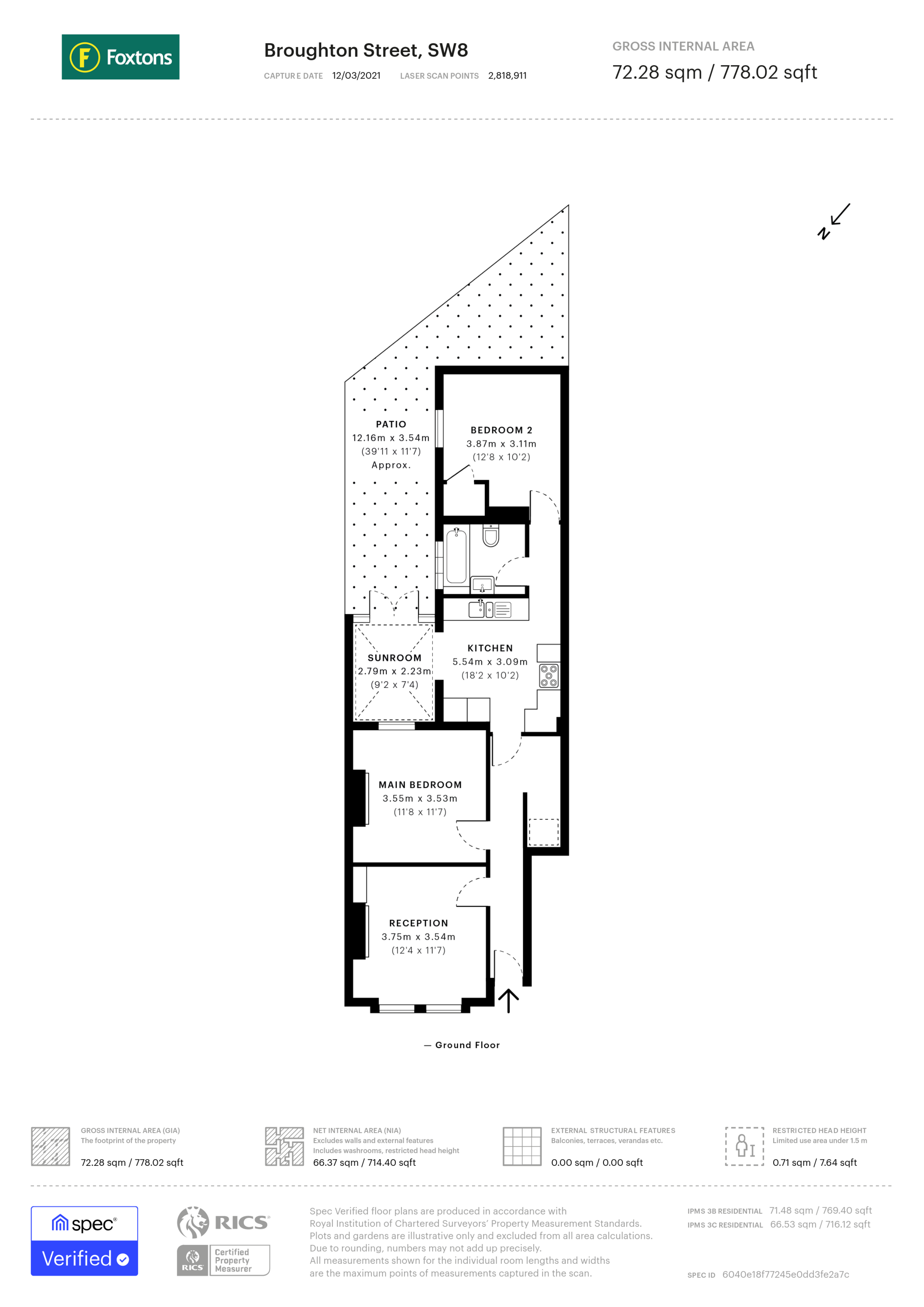 Broughton Street, Diamond Conservation Area floorplan