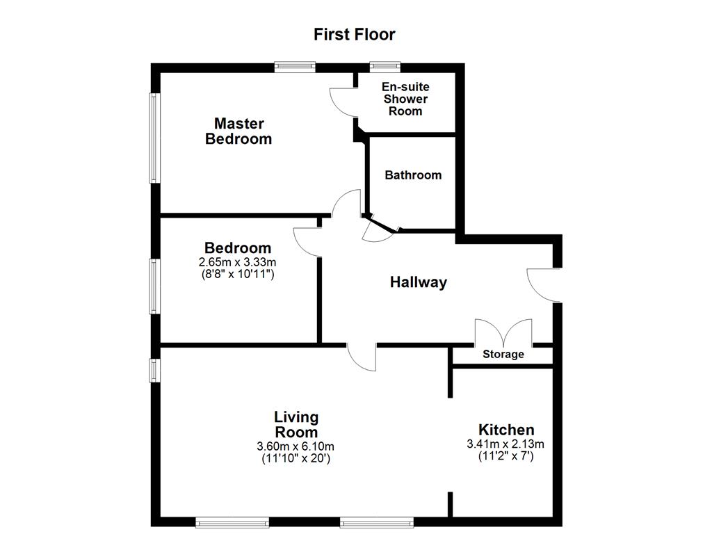 2 Bedrooms Flat to rent in Wicketts End, Whitstable CT5