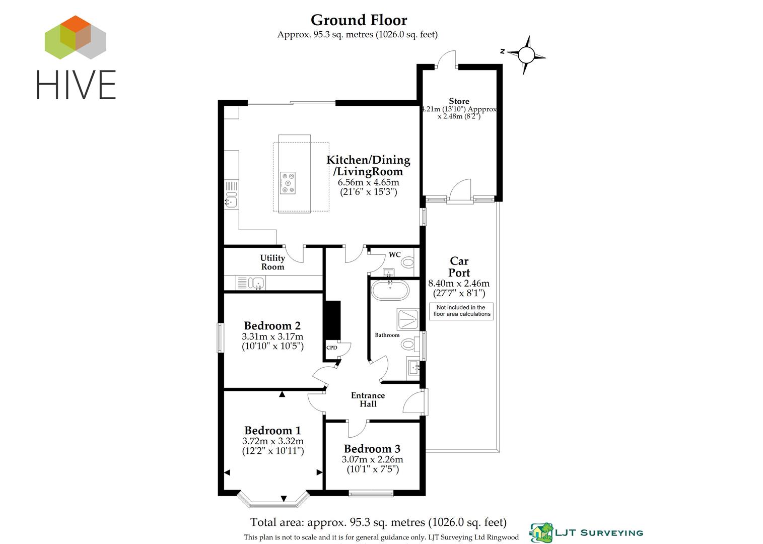 Porter Road, Poole BH17, 3 bedroom bungalow for sale 66119148