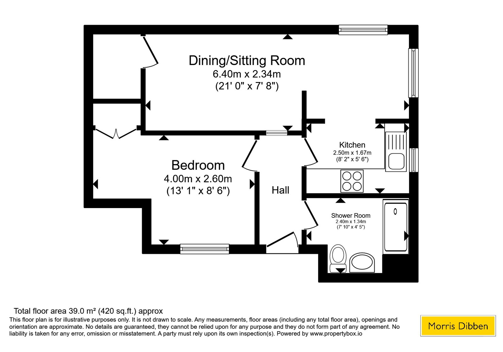 22C,, Rails Lane, Hampshire floorplan