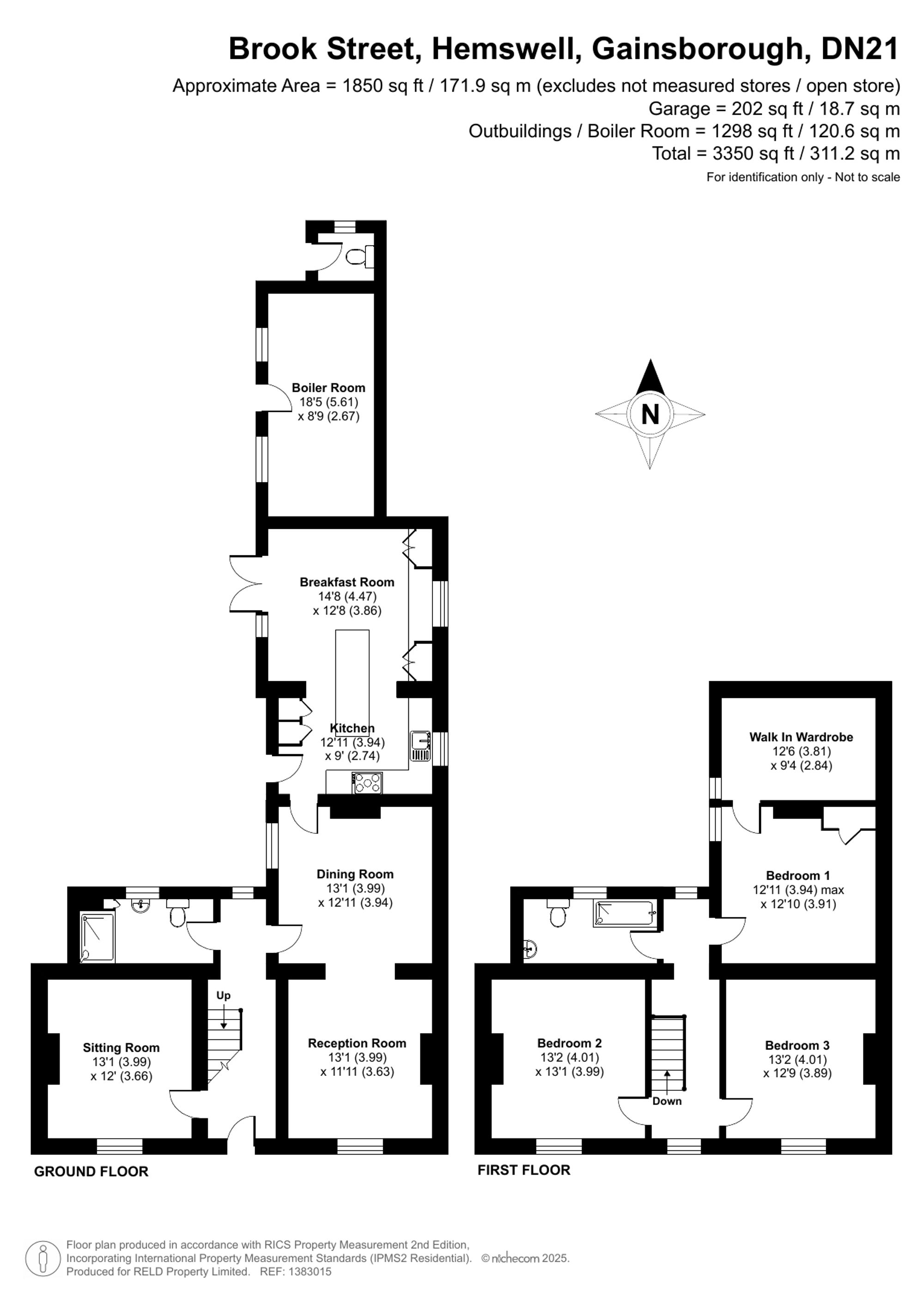 17 Brook Street, Gainsborough floorplan
