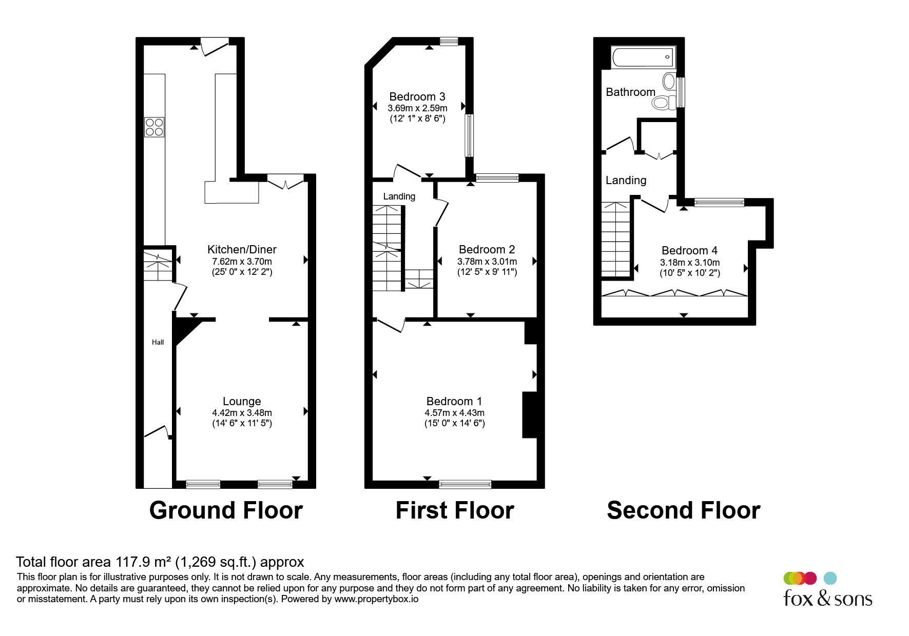 146, Elson Road, Gosport floorplan