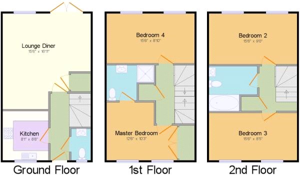 4 Bedrooms Detached house for sale in Casterbridge Road, Taw Hill, Swindon, Wiltshire SN25