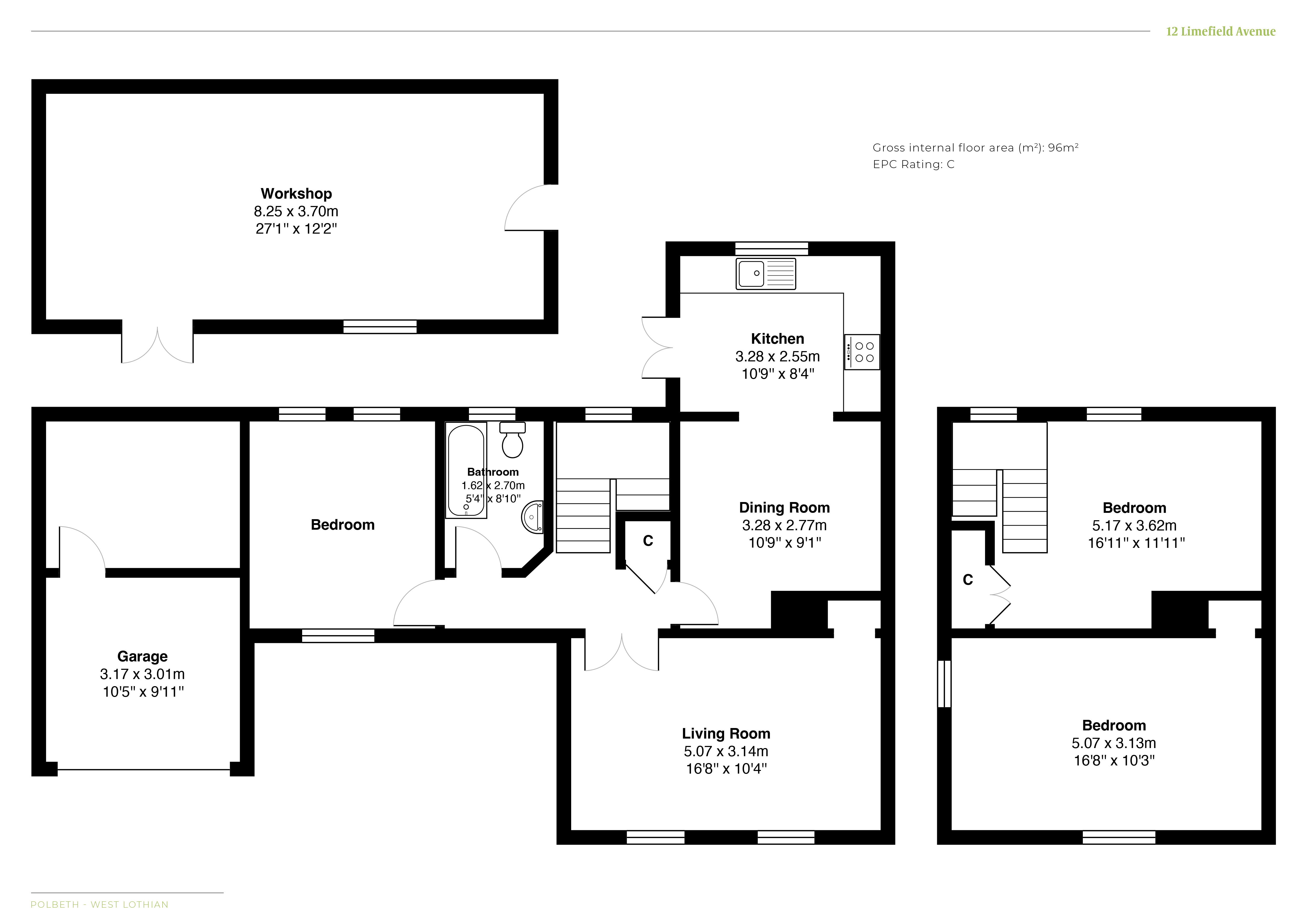 Limefield Avenue, Polbeth floorplan