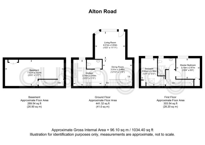 2 The Crown, Alton Road,, Hook floorplan