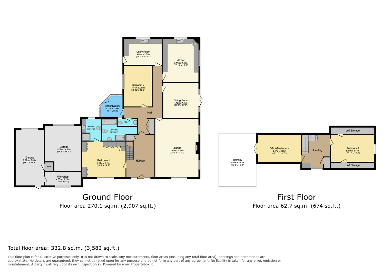 Loftsome House, Main Road, Newsholme floorplan