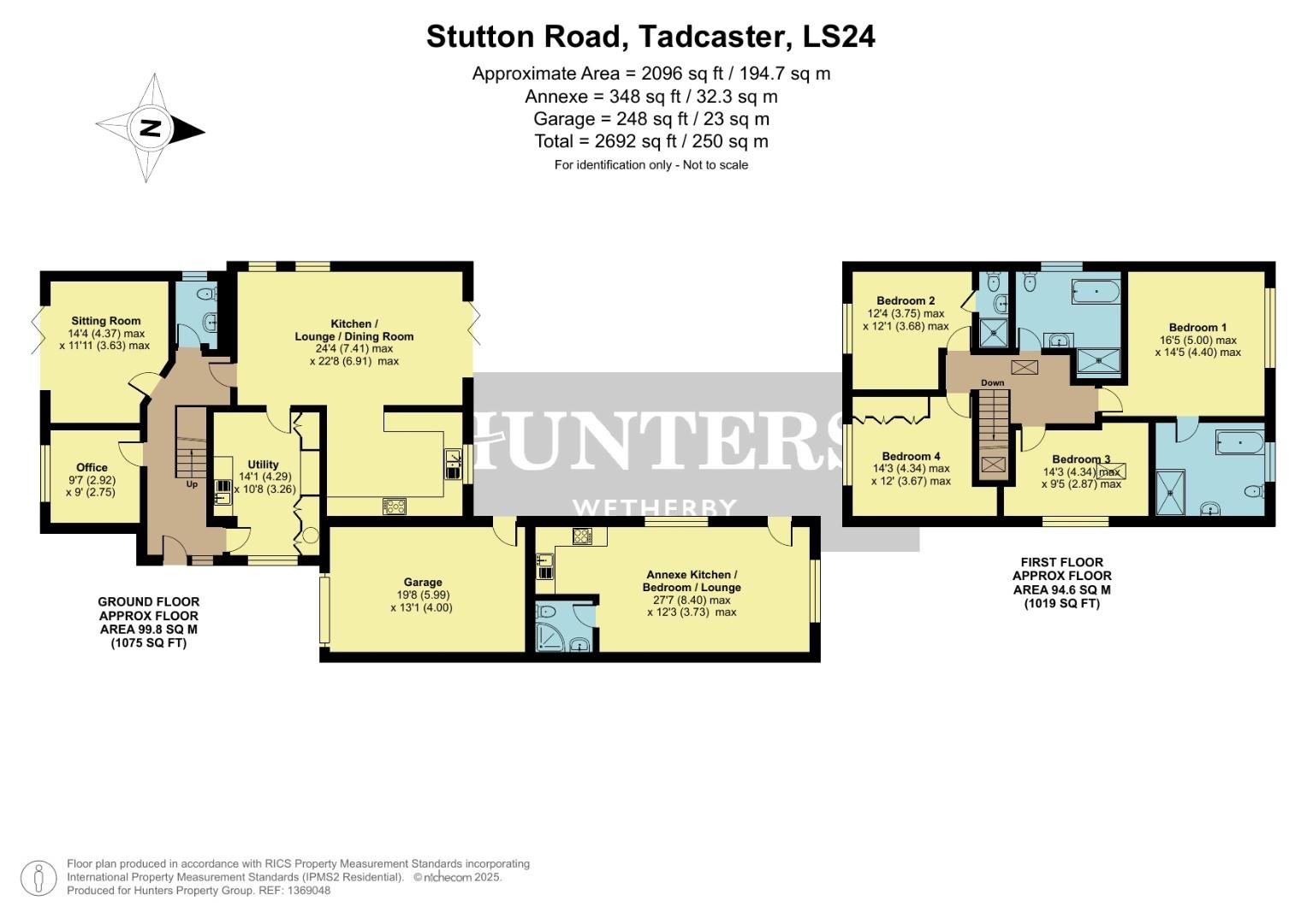 15A, Stutton Road, Tadcaster floorplan