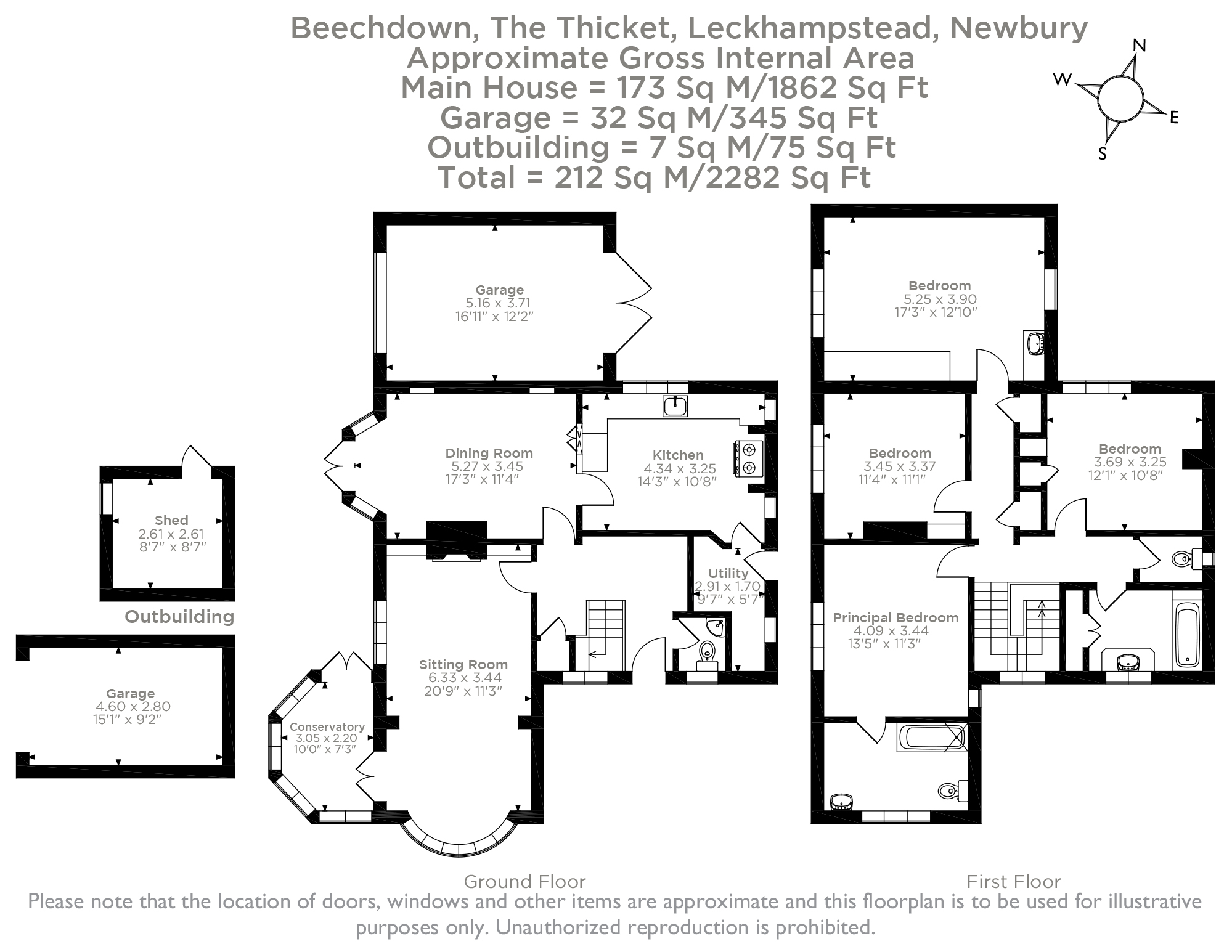 Beechdown,, The Thicket, Newbury floorplan