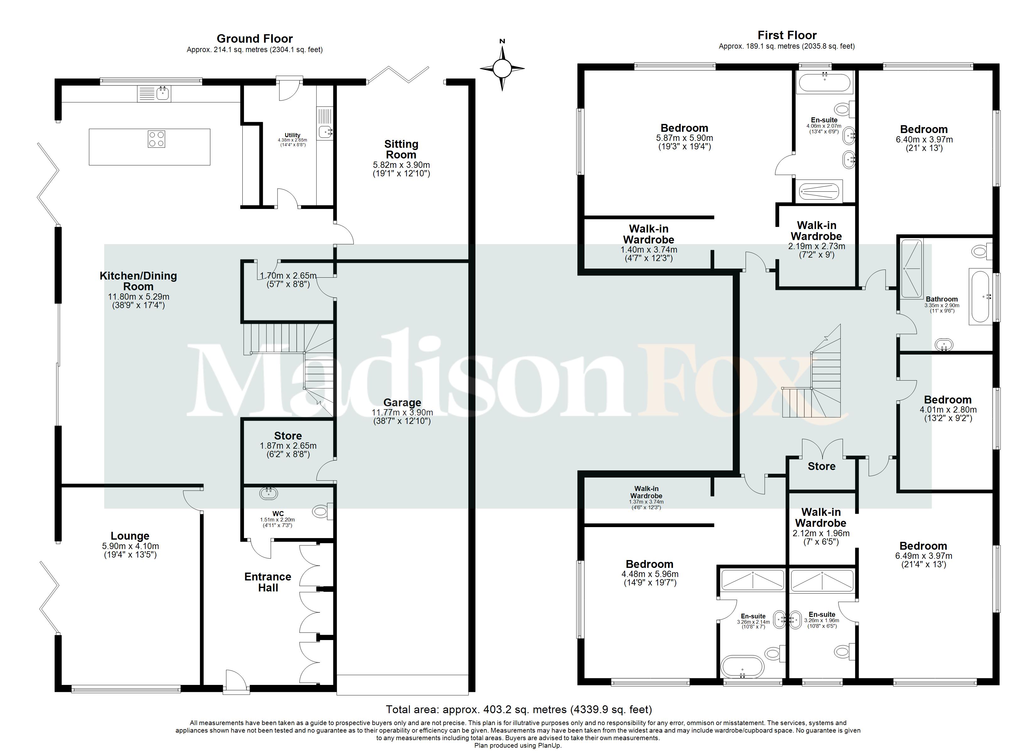 Three Acre Farm,, Birds Green, Ongar floorplan