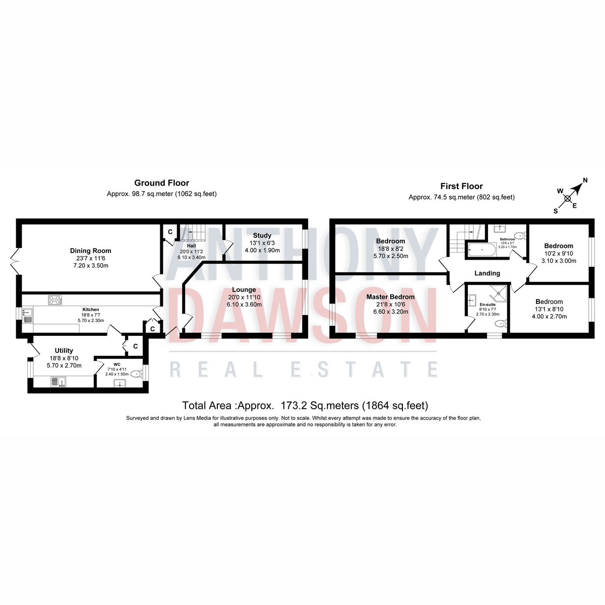 26, Lenches Road, Colne floorplan
